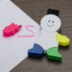 Caneta Marca Texto Boneco