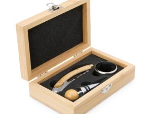 Kit Vinho Bambu Personalizado